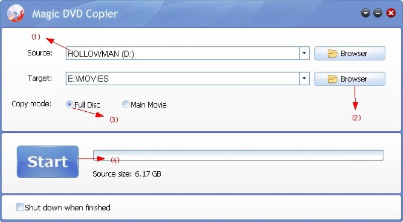 Magic Dvd Copier
