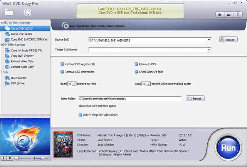 Winx Dvd Copy Pro