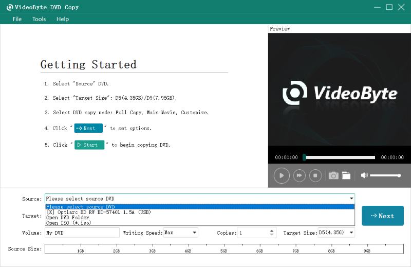 Dvd Copy Select Source