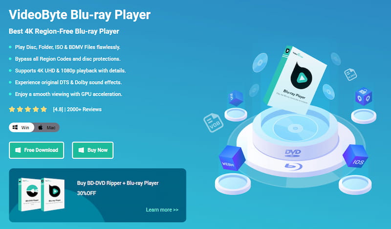 Videobyte Blu Ray Player