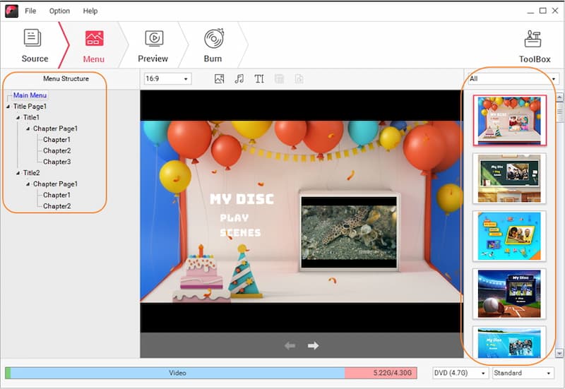 Wondershare Dvd Creator