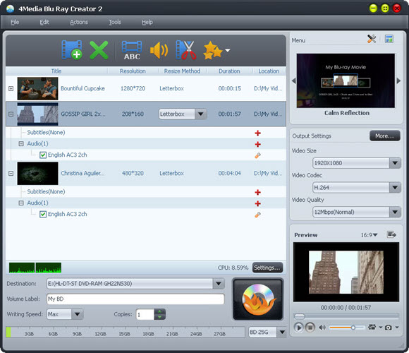 4media Blu-ray Creator