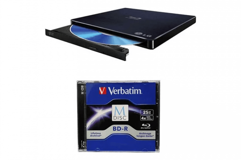 LG WP50NB40 Ultra Slim Portable Blu-ray Writer