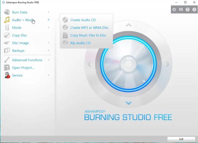 Ashampoo Burning Studio Free