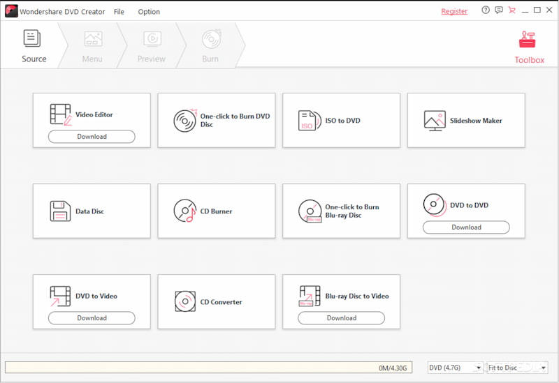 Wondershare DVD Creator