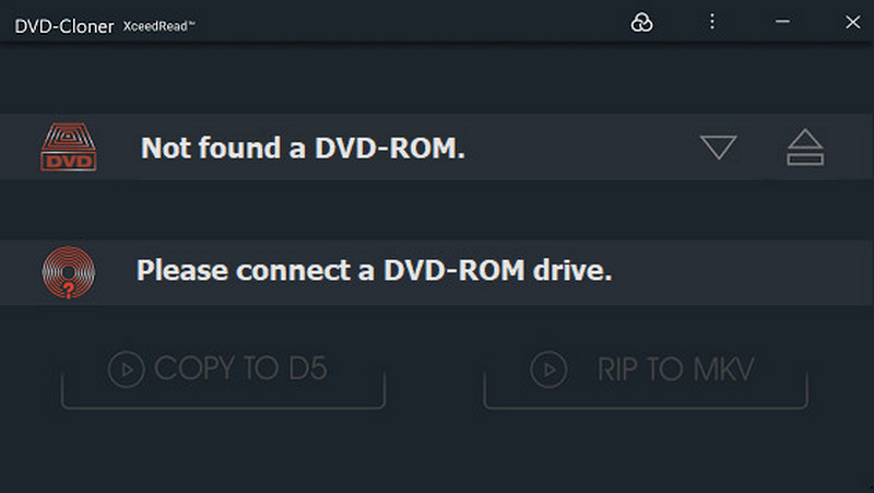 DVD Cloner Interface
