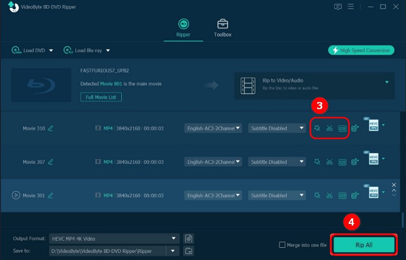 Edit Video Before Ripping