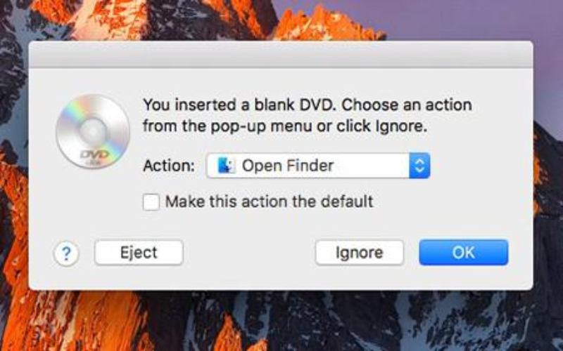 Finder Burn AVI to DVD