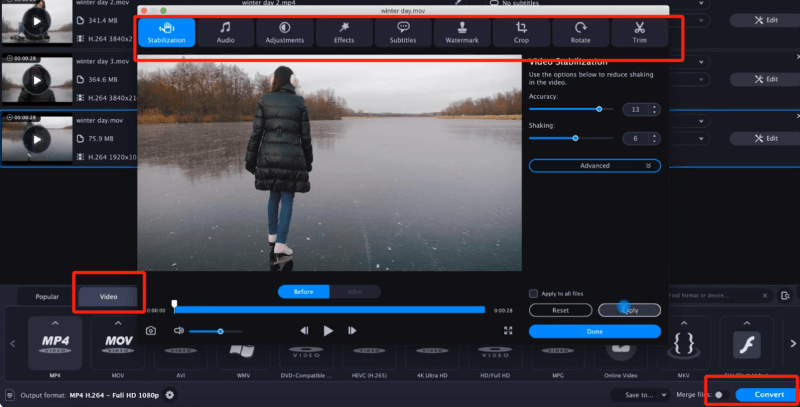 Movavi Video Converter Converts DVD to MP4