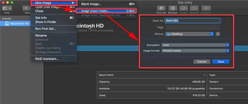 Copy DVD to ISO in Disk Utility