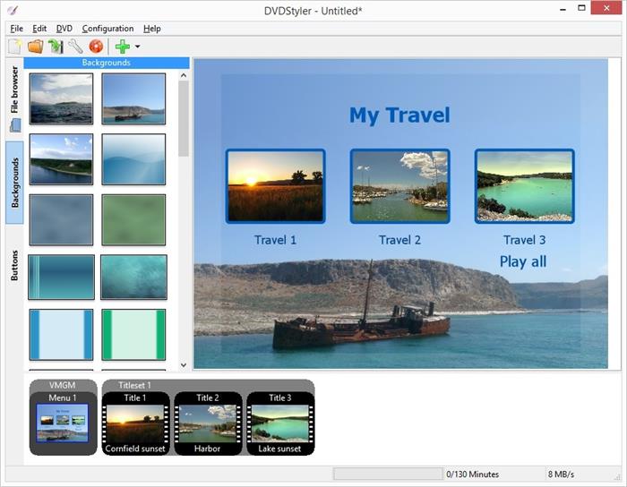 DVDStyler Free DVD Menu Maker