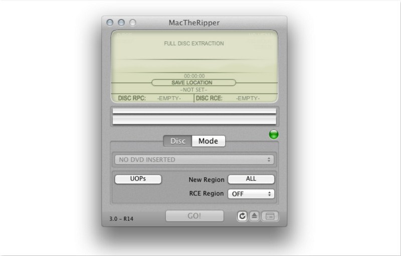 Mactheripper Interface
