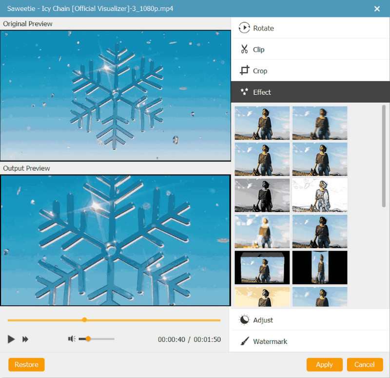 Videobyte Burn DVD Effect