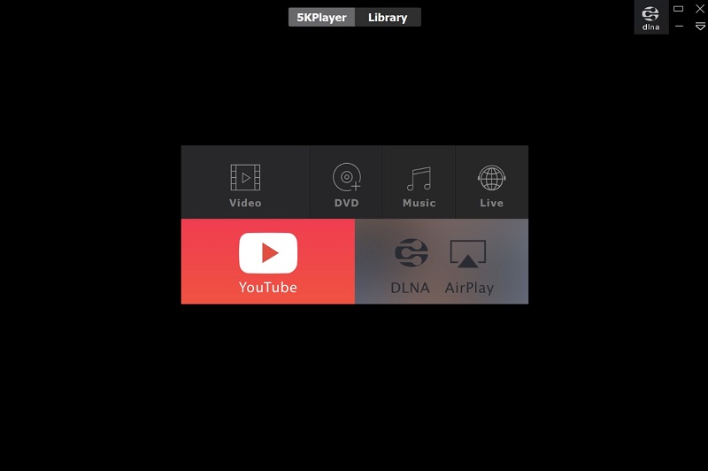 5KPlayer Interface