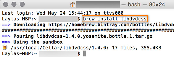Handbrake Install Likbdvdcss