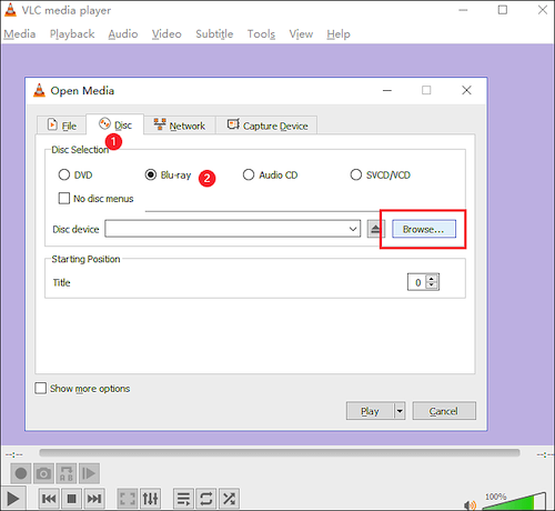 How to Play Blu-ray on Laptop Using VLC