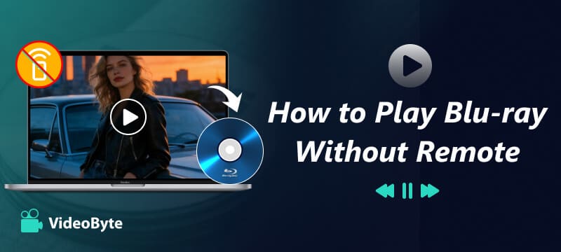 Play Blu ray Without Remote