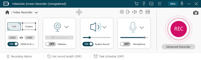 Videosolo Video Recorder