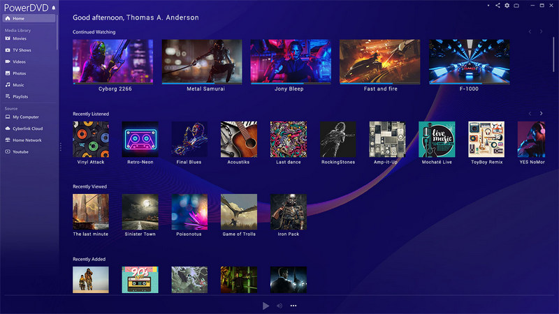 Pdvd UI