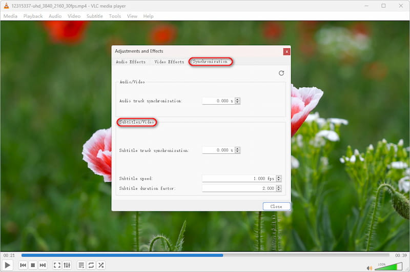Synchronize Subtitles VLC Mac