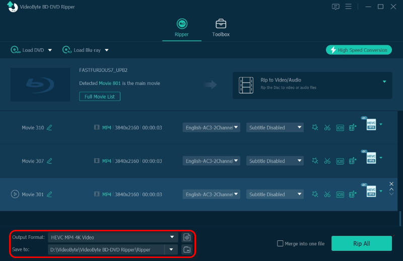 Choose Format Path